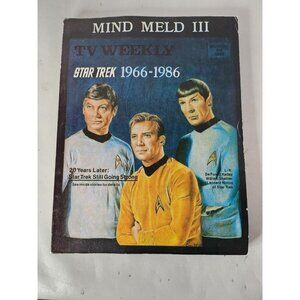 Vintage Star Trek Mind Meld III 20yrs Later Going Strong Rare Collectible Book